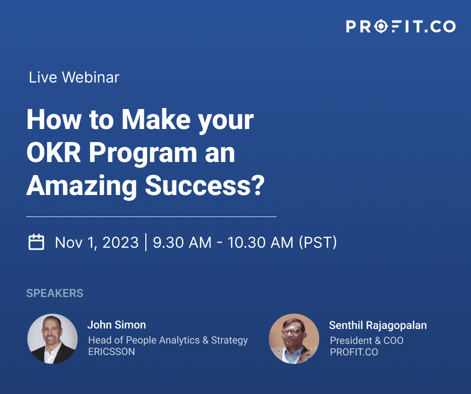 How to Make Your OKR Program an Amazing Success?