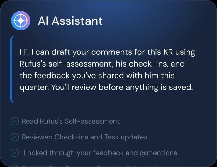 Manager Assessment Agent
