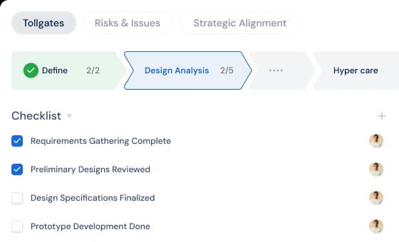 No project moves forward until it is ready