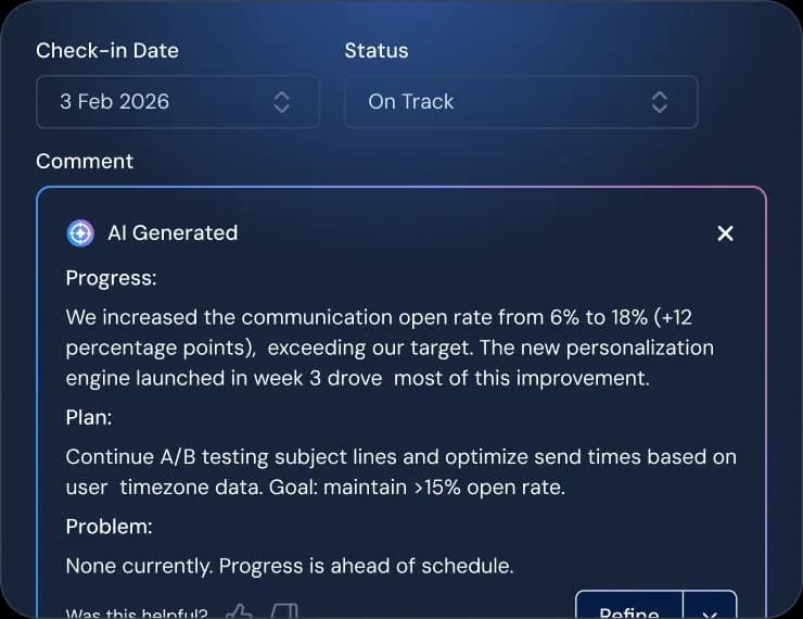 PPM Progress Agent