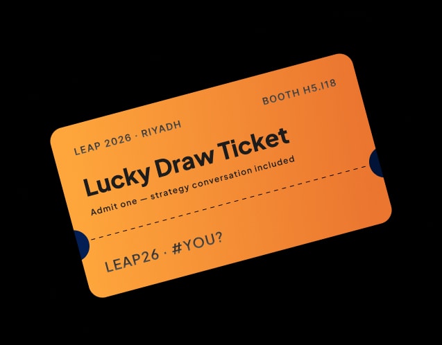 LEAP lucky draw ticket