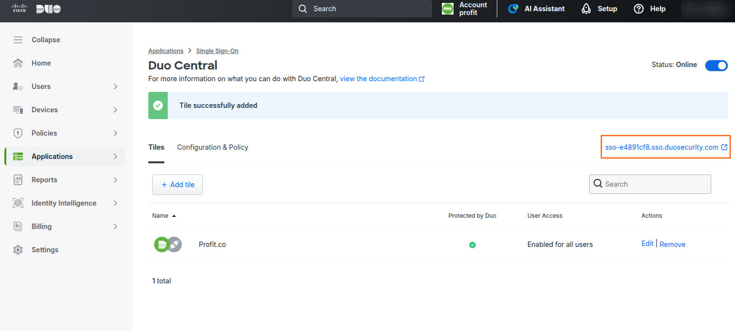 Step 9: screenshot 1