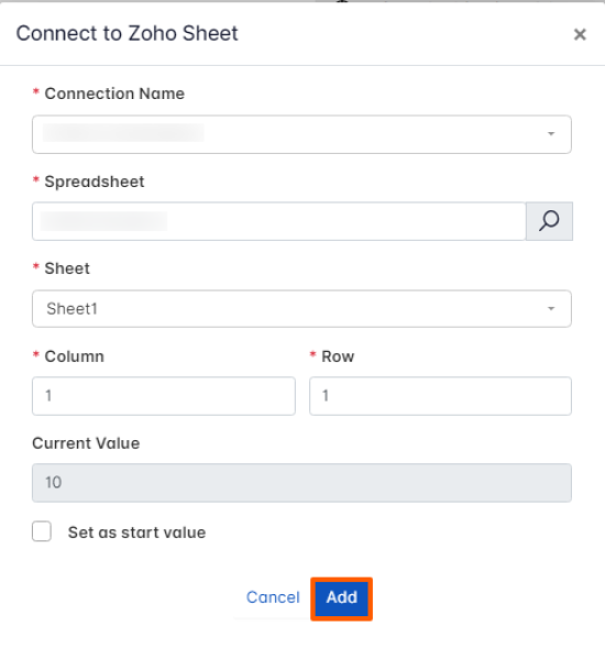 Automating Key Results with Zoho Sheet screenshot 2