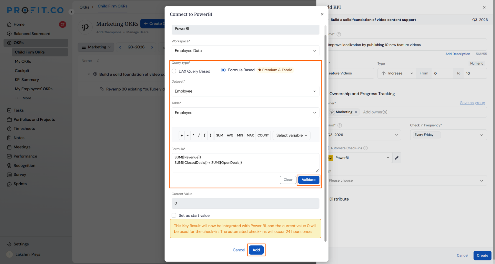 Formula Based screenshot