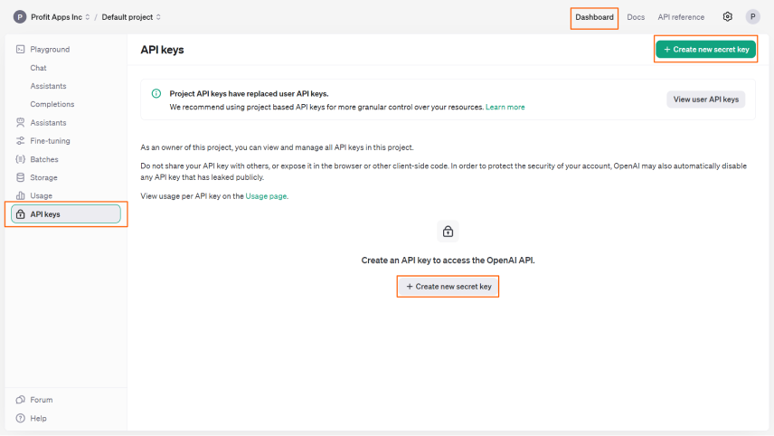 Step 2 screenshot 1