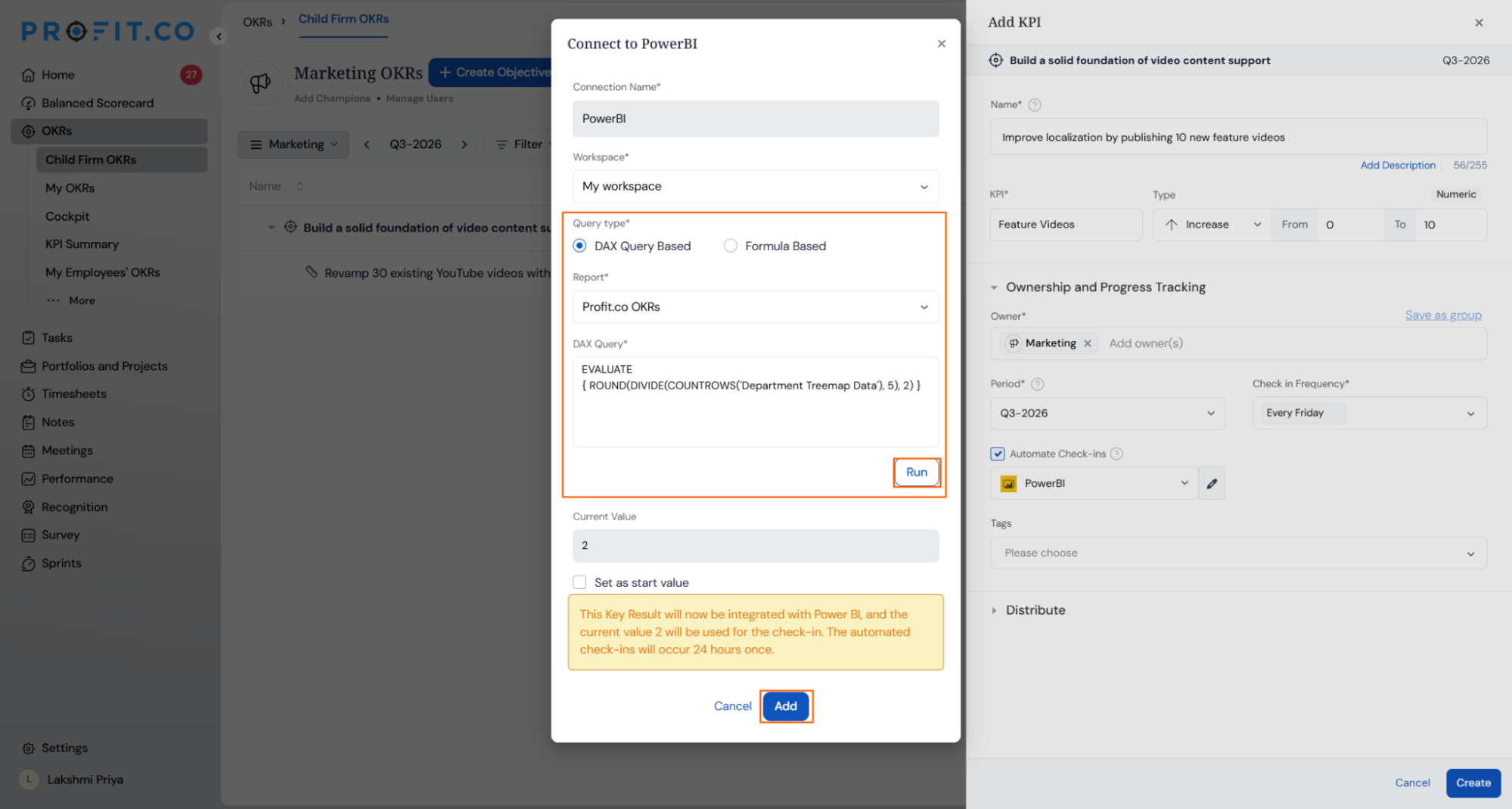 DAX Query Based screenshot