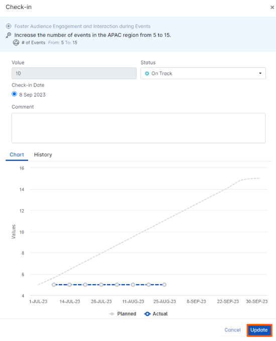 Automating Key Results with Zoho Sheet screenshot 5