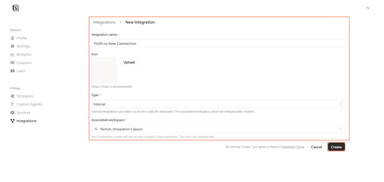 Generate the Secret Key: screenshot 4