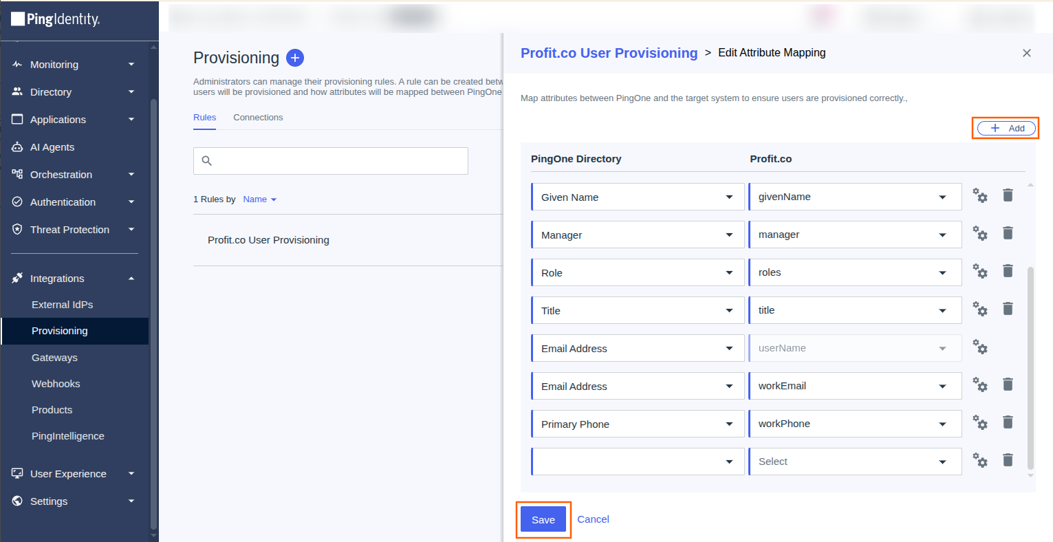 Map Custom Attributes to Profit.co screenshot