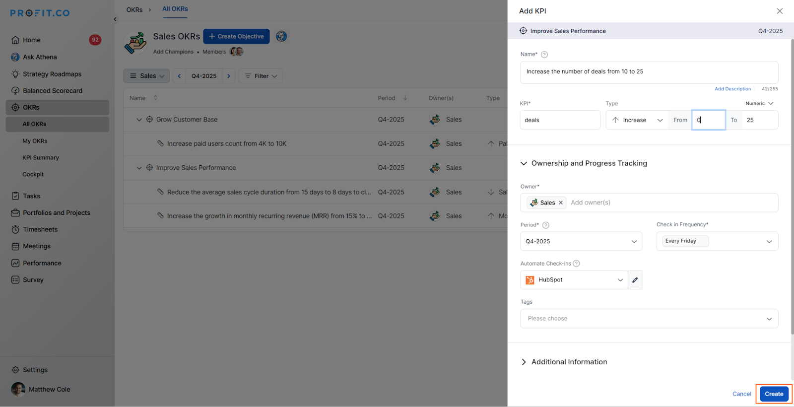 Team Level Configuration screenshot 2